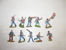 8. Konvolut 10 alte Elastolin