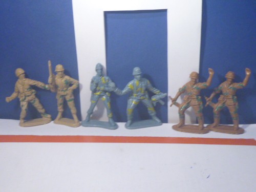 Kunststoff masse soldaten 6 - kunststoff,