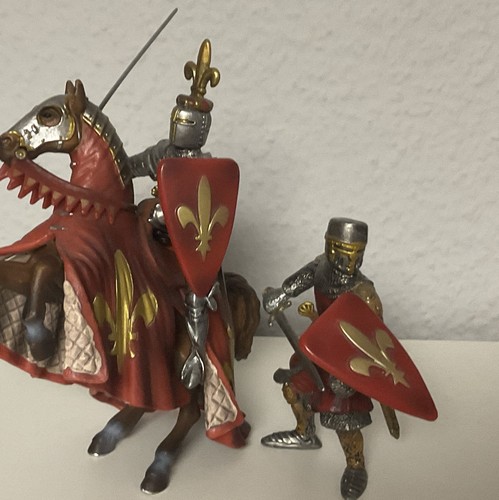 Ritterfiguren schleich aus - ritterfiguren,