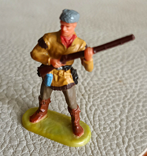 Elastolin figur cowboy jäger - elastolin, cowboy/jäger