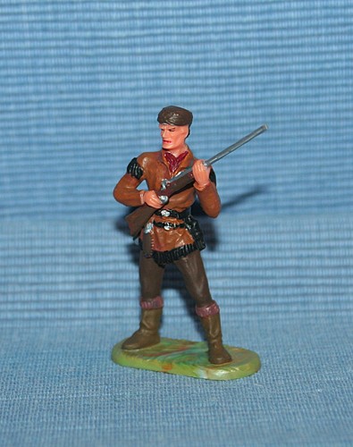 Elastolin figur trapper - elastolin, figur:
