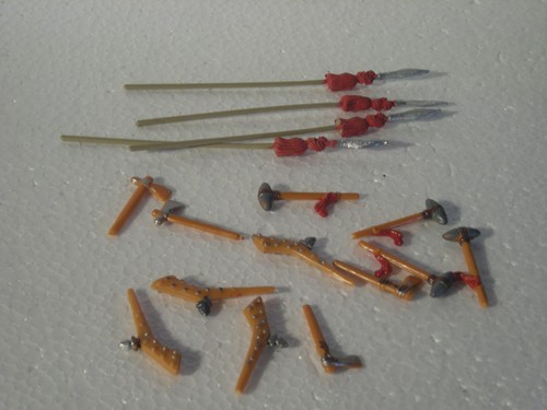 Elastolin indianer waffen - 7,