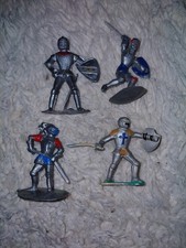 4 Figuren Ritter 50er 60er